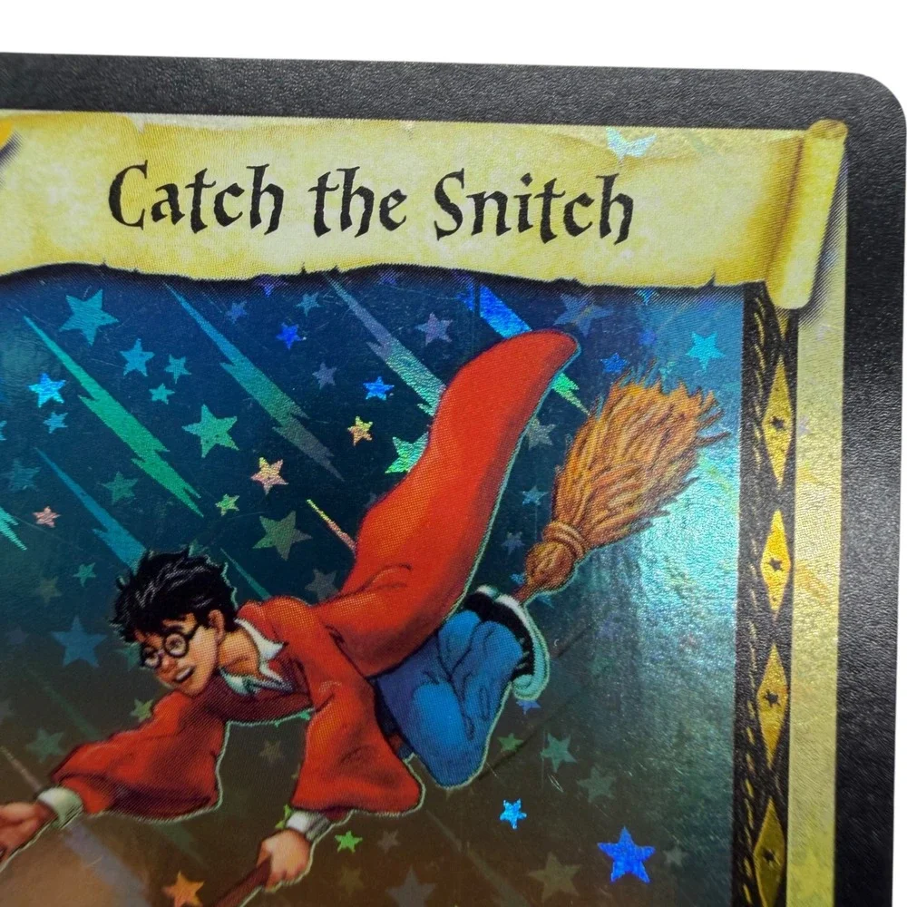 Harry Potter TCG Catch the Snitch 2/80 Quidditch Cup Rare Holo Foil 2001 WotC